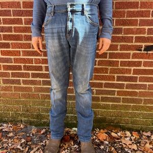 Wrangler Retro Slim Straight Mens Jeans